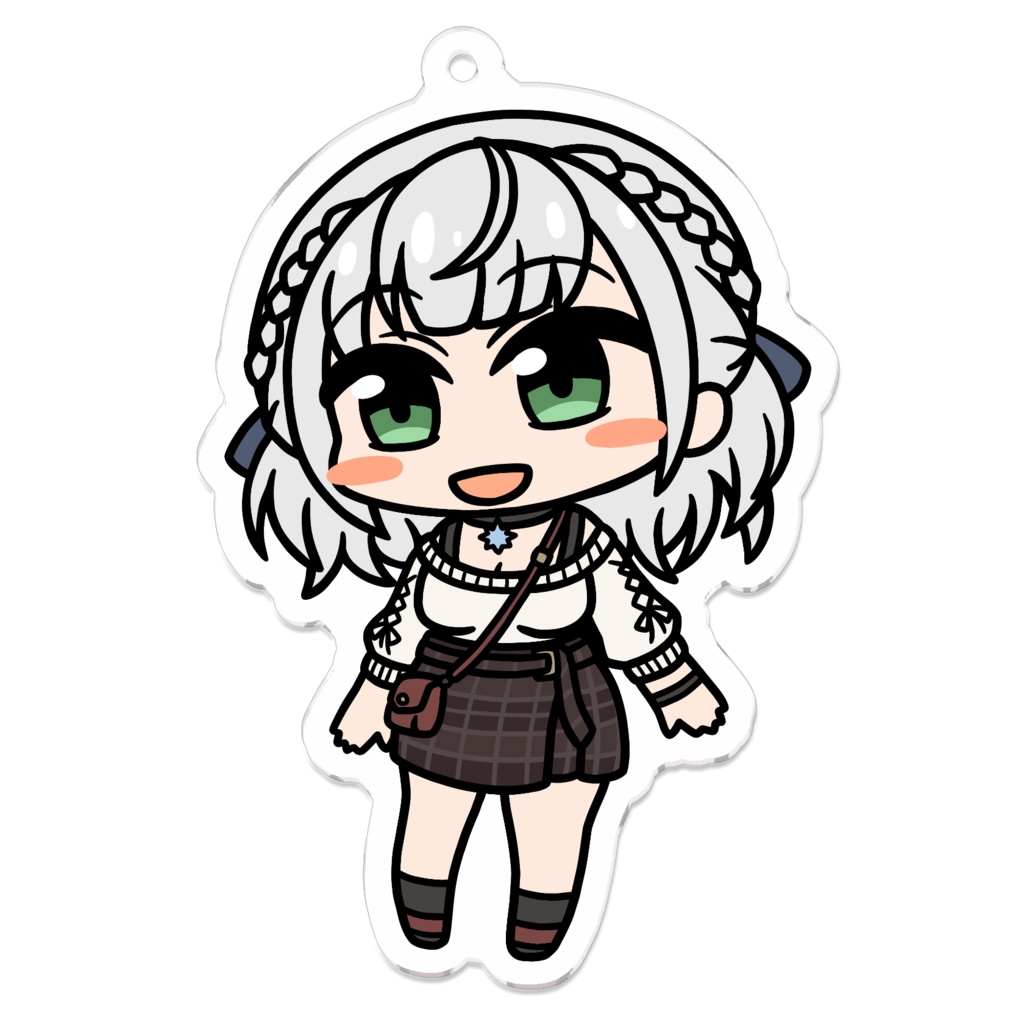 【非公式】白銀ノエル【アクリルキーホルダー】