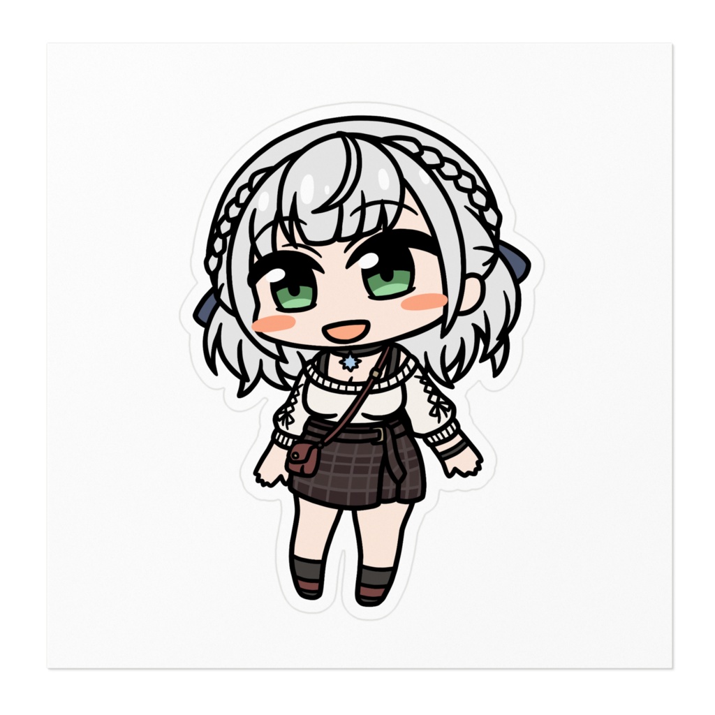 【非公式】白銀ノエル【ステッカー】