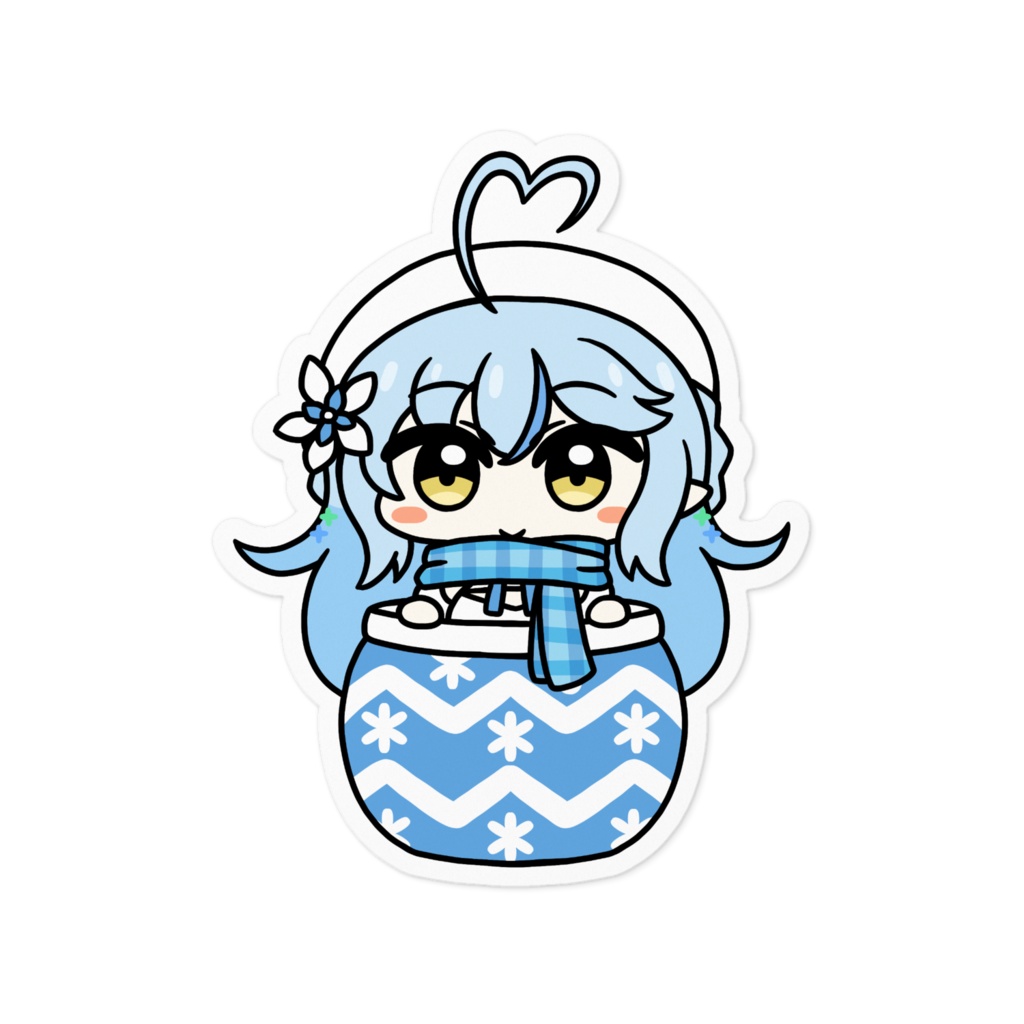 【非公式】雪花ラミィ【ステッカー】