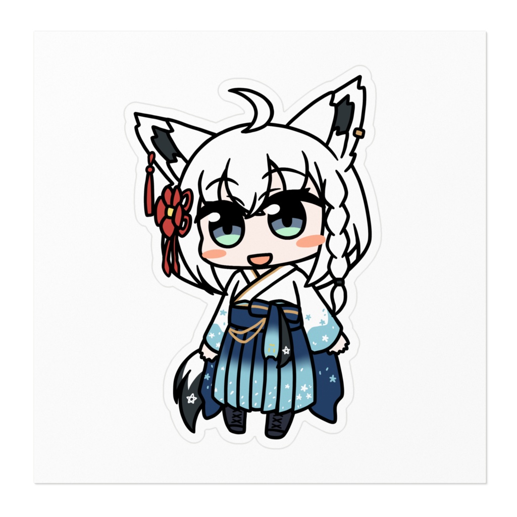 【非公式】白上フブキ【ステッカー】