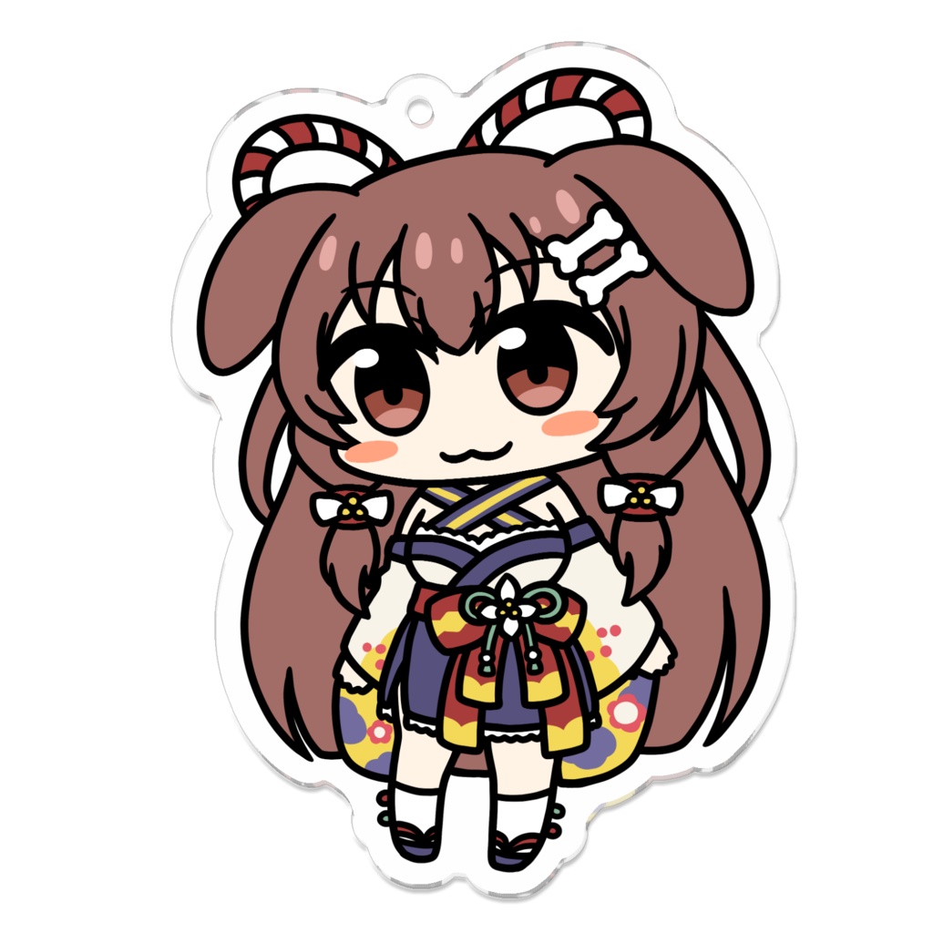 【非公式】戌神ころね【アクリルキーホルダー】