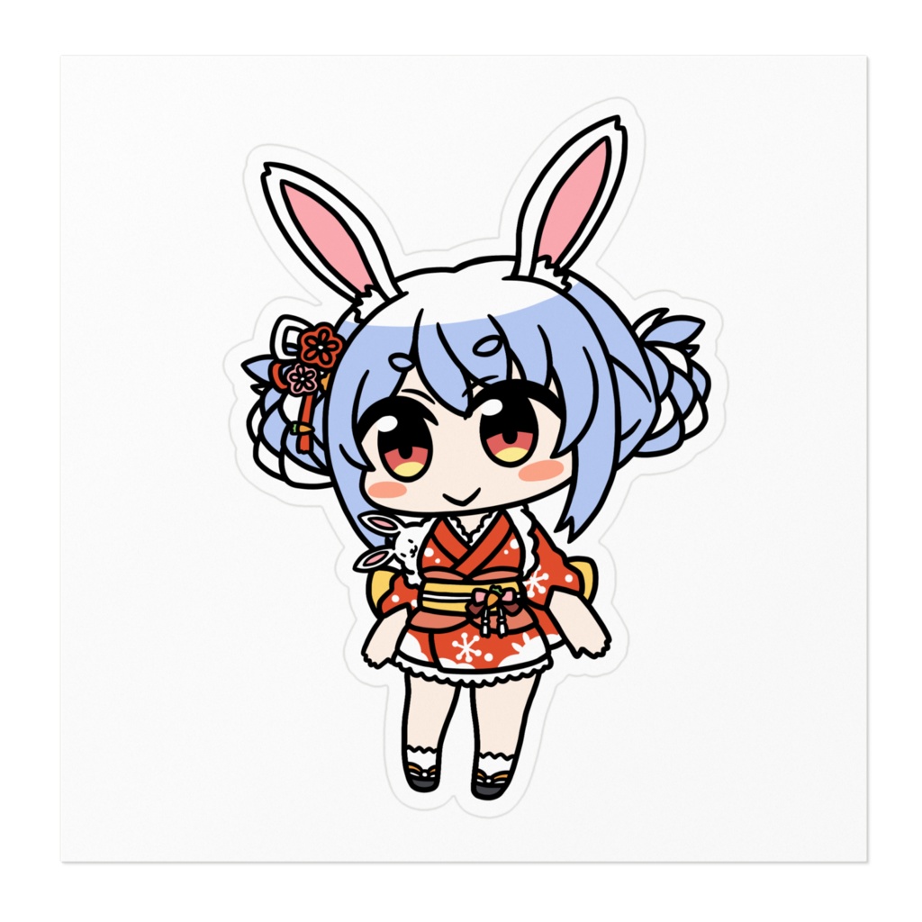【非公式】兎田ぺこら【ステッカー】