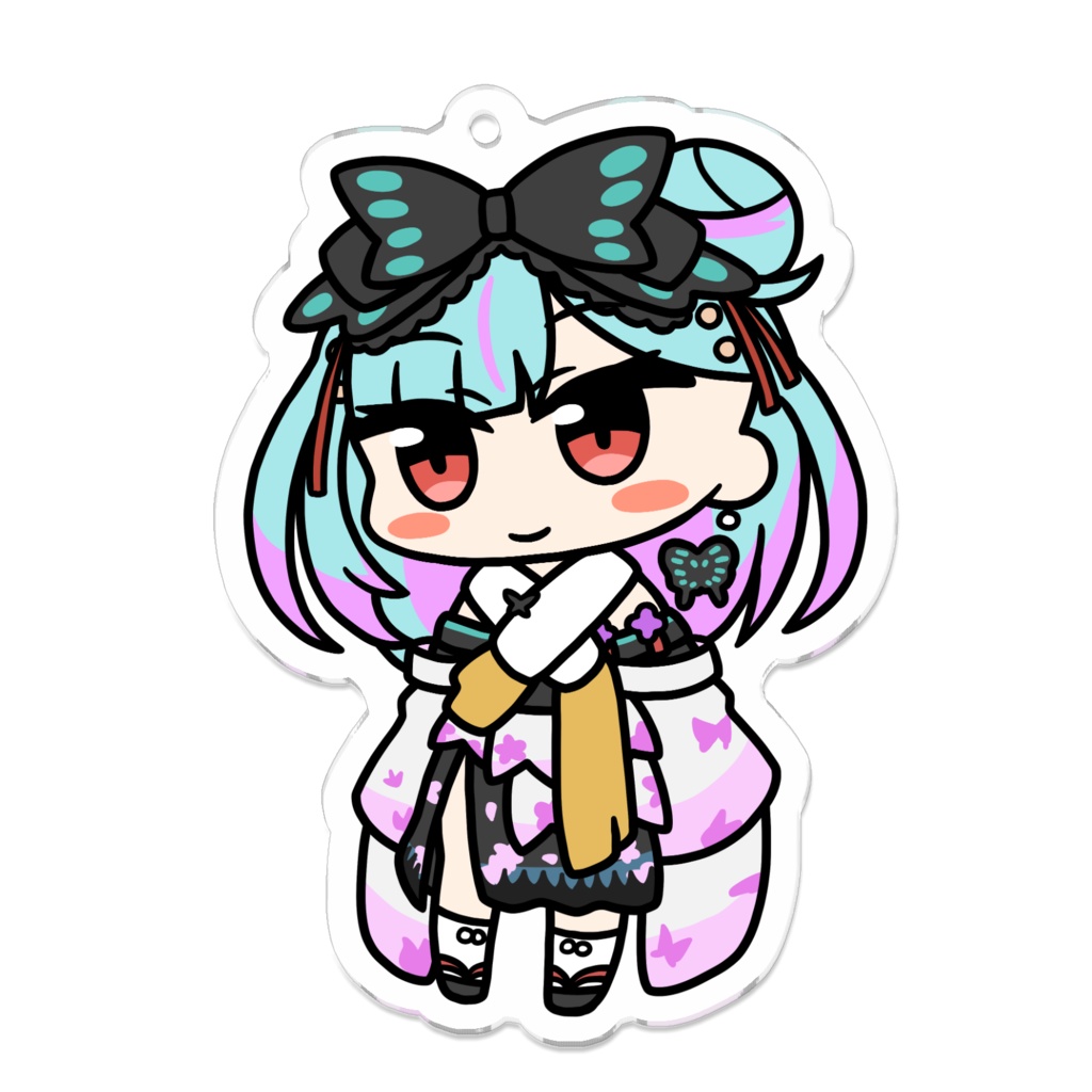 【非公式】潤羽るしあ【アクリルキーホルダー】