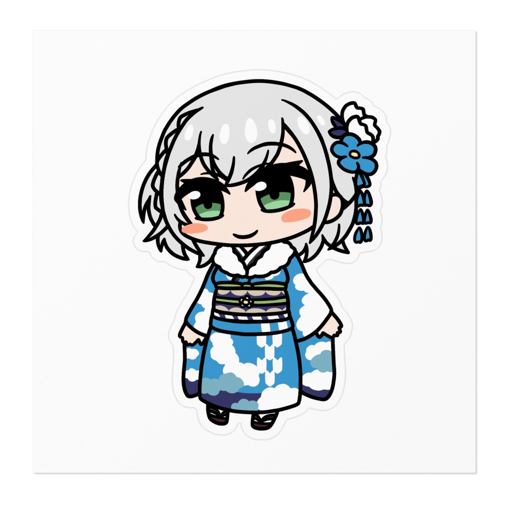 【非公式】白銀ノエル【ステッカー】