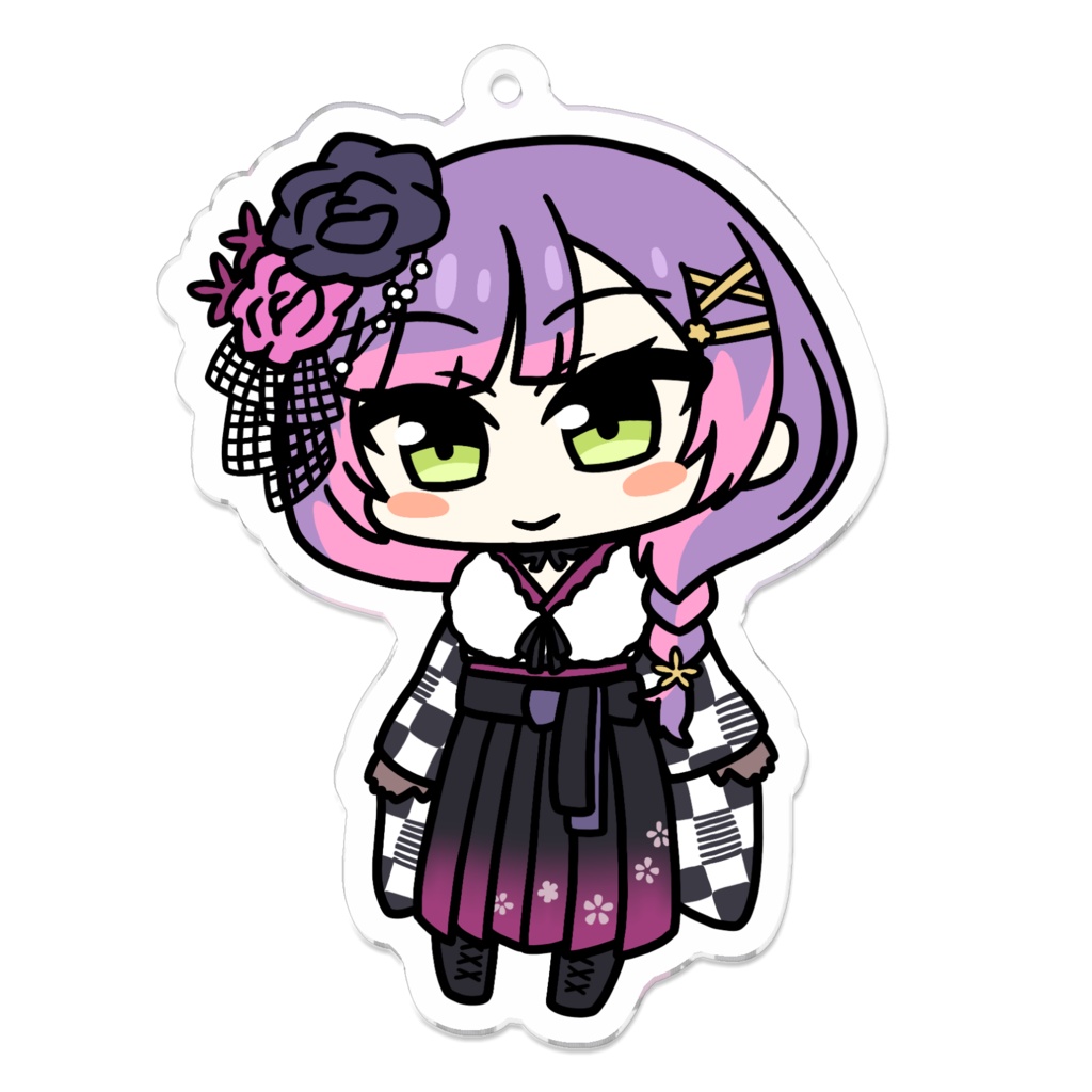 【非公式】常闇トワ【アクリルキーホルダー】