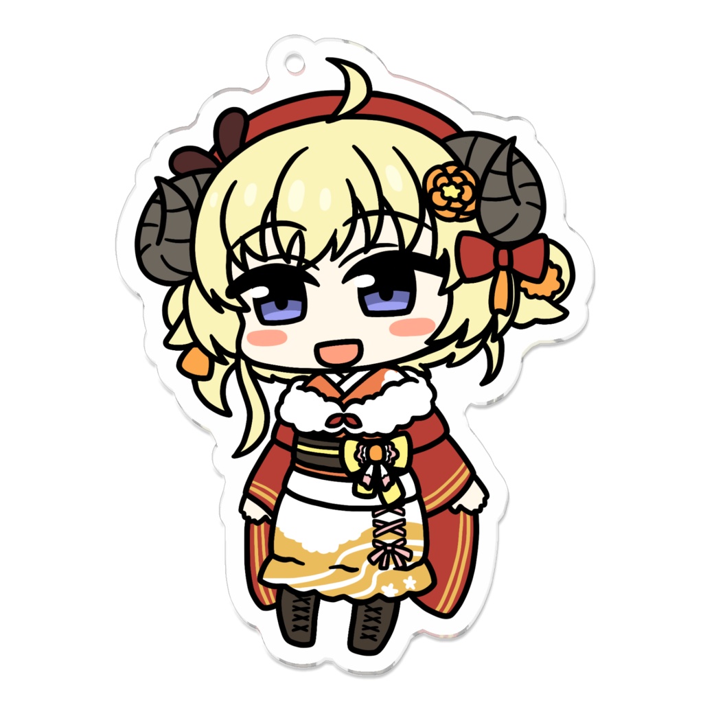 【非公式】角巻わため【アクリルキーホルダー】