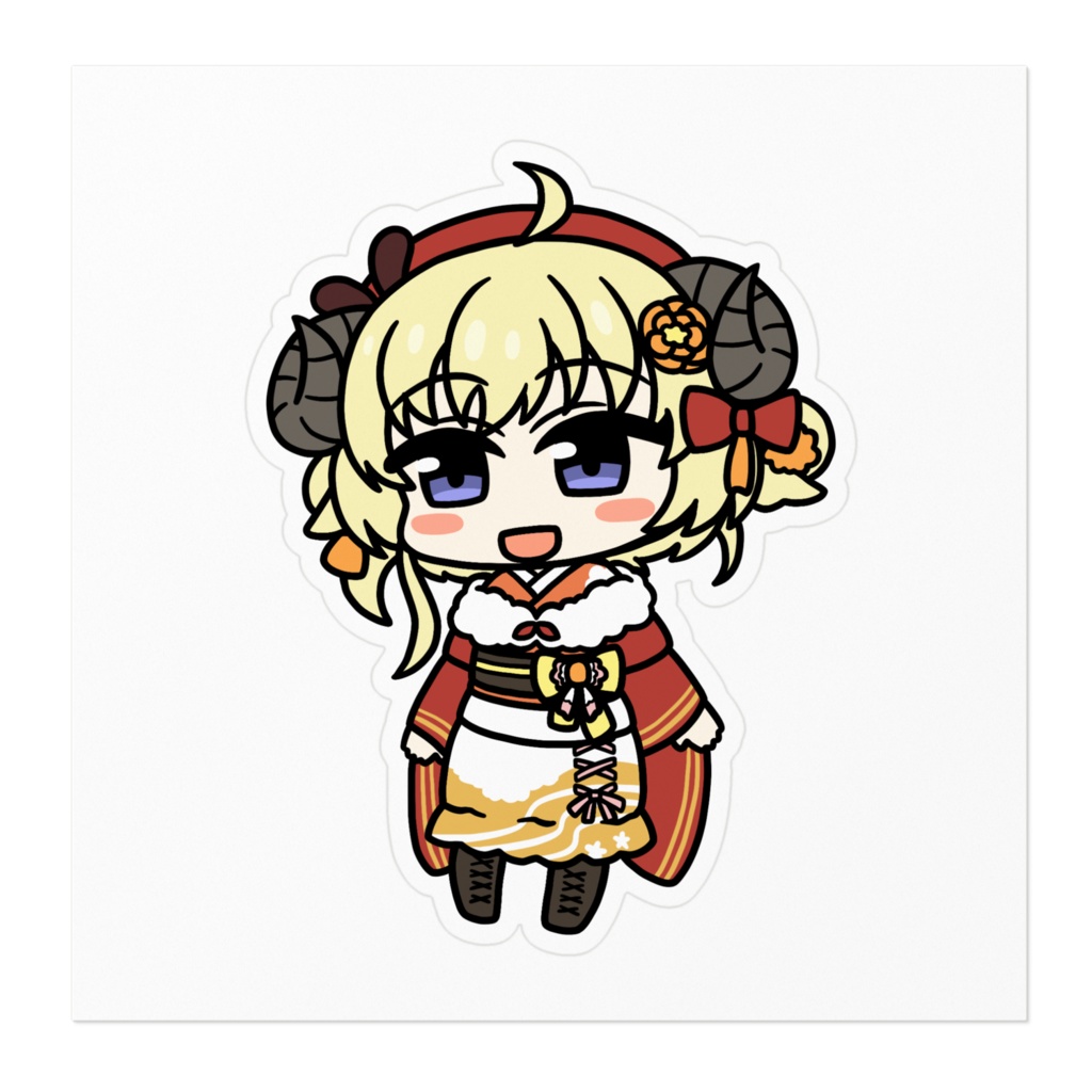 【非公式】角巻わため【ステッカー】