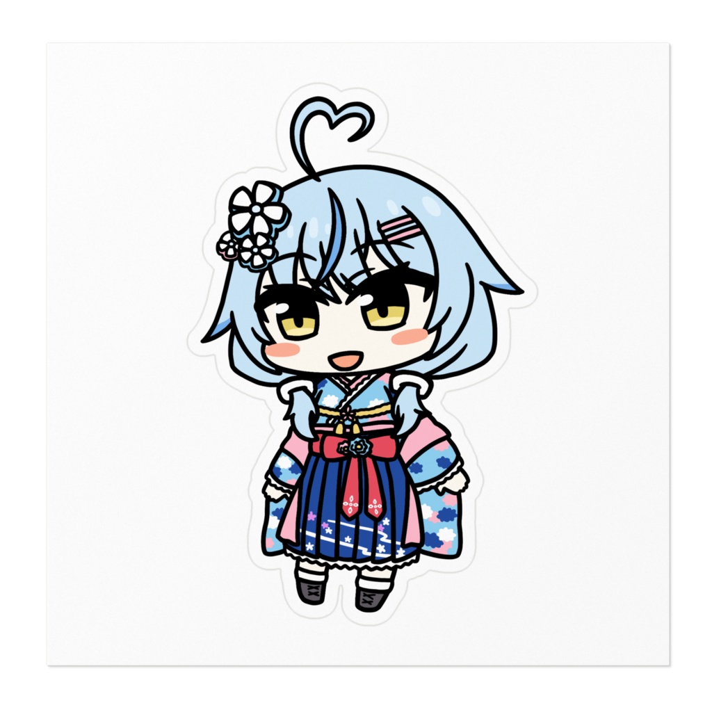 【非公式】雪花ラミィ【ステッカー】