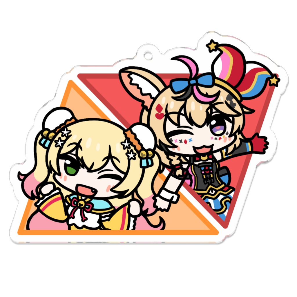 【非公式】ねねぽる【アクリルキーホルダー】