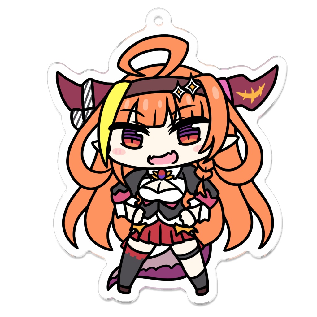 【非公式】桐生ココ【アクリルキーホルダー】