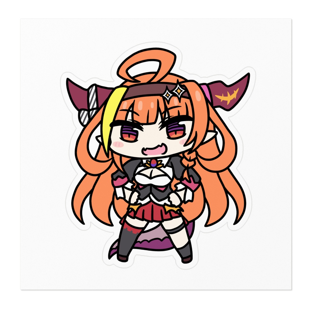 【非公式】桐生ココ【ステッカー】