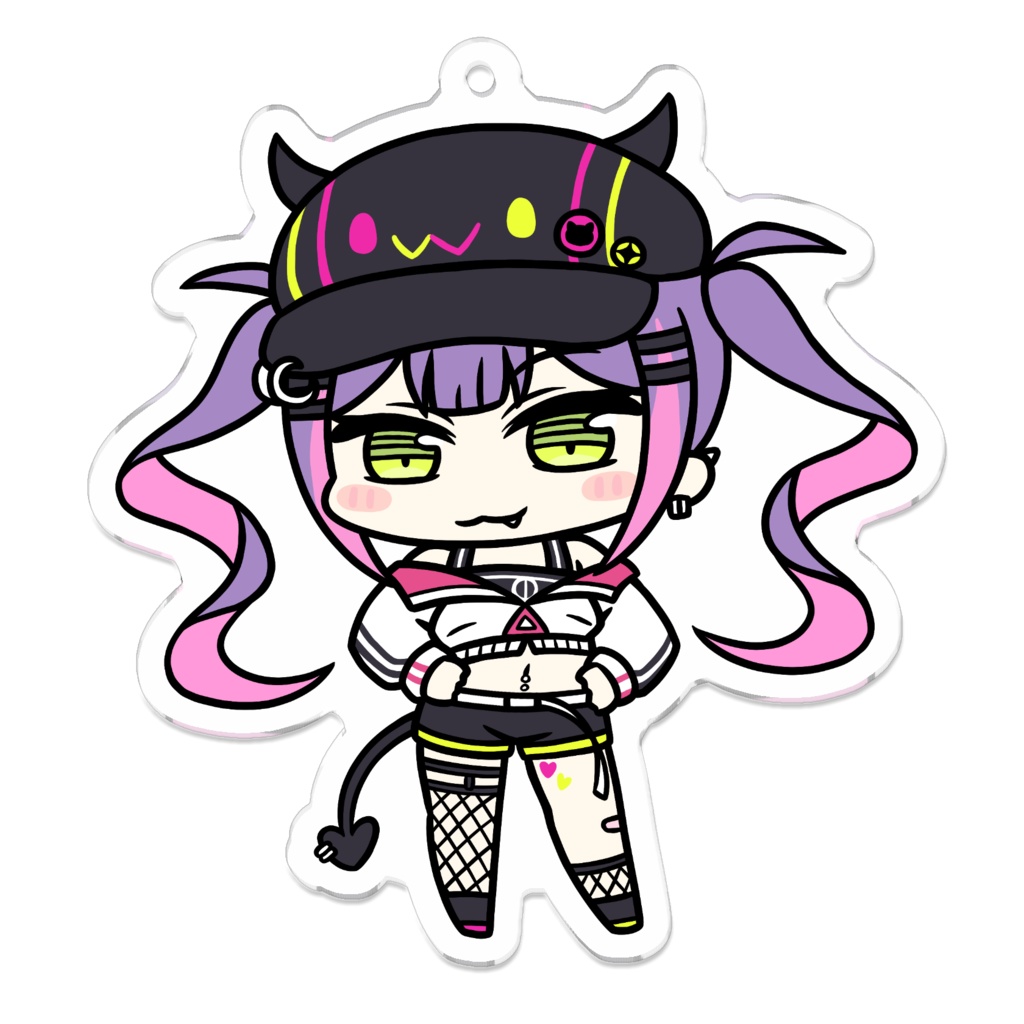 【非公式】常闇トワ【アクリルキーホルダー】