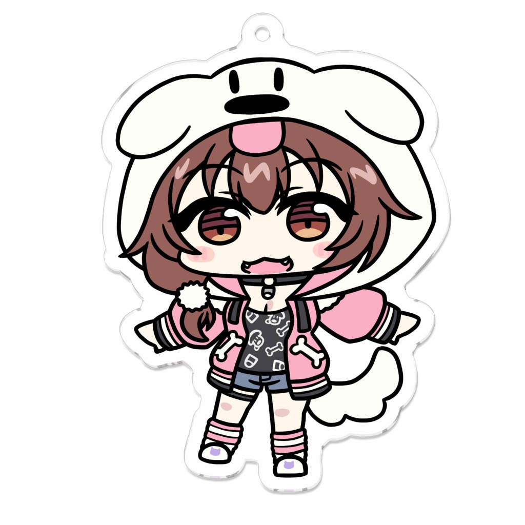 【非公式】戌神ころね【アクリルキーホルダー】