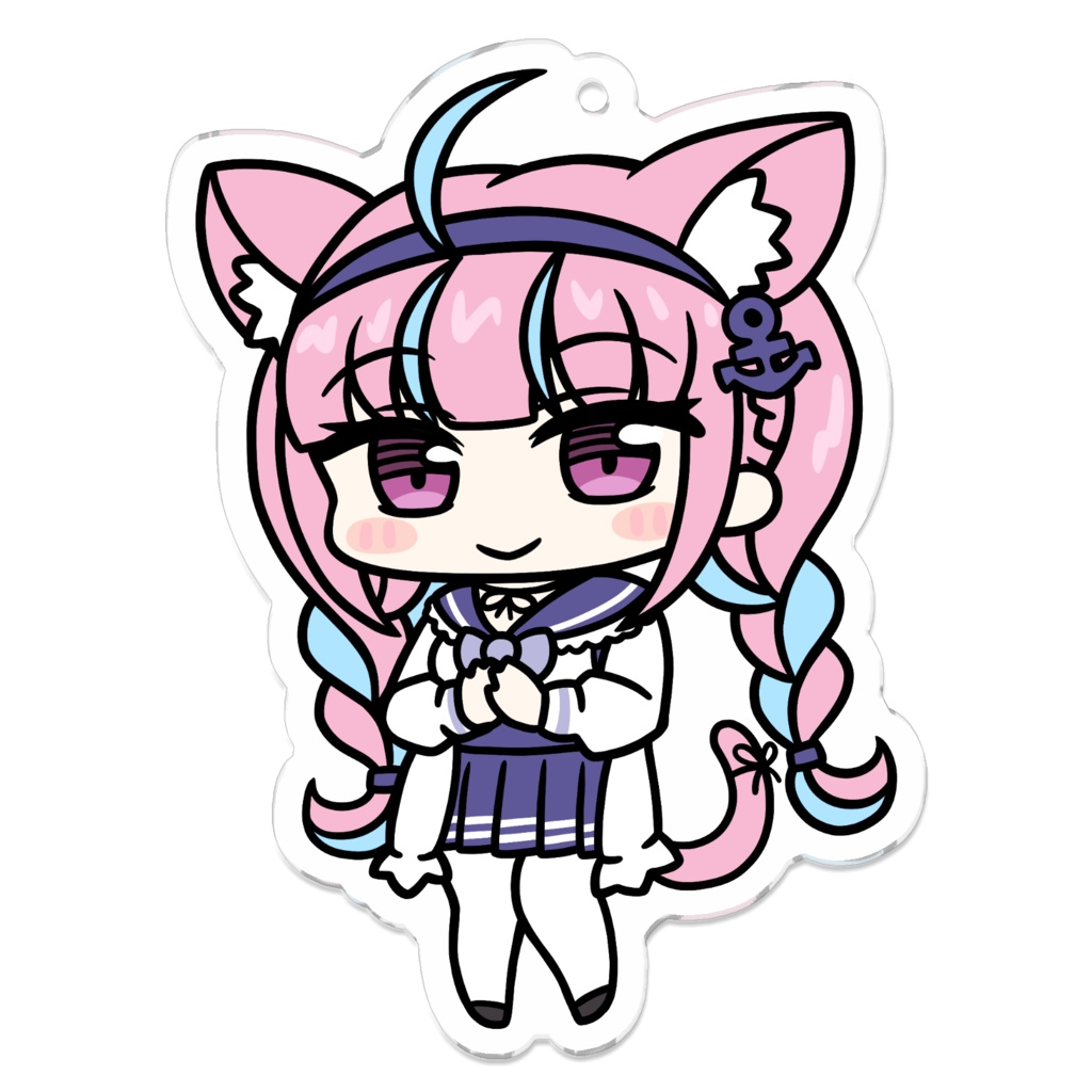 【非公式】湊あくあ【アクリルキーホルダー】