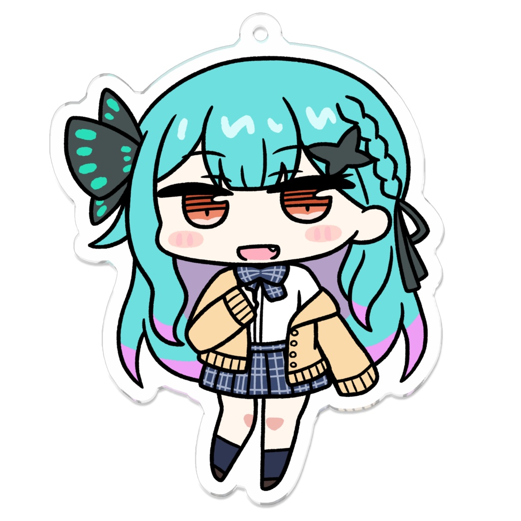 【非公式】潤羽るしあ【アクリルキーホルダー】