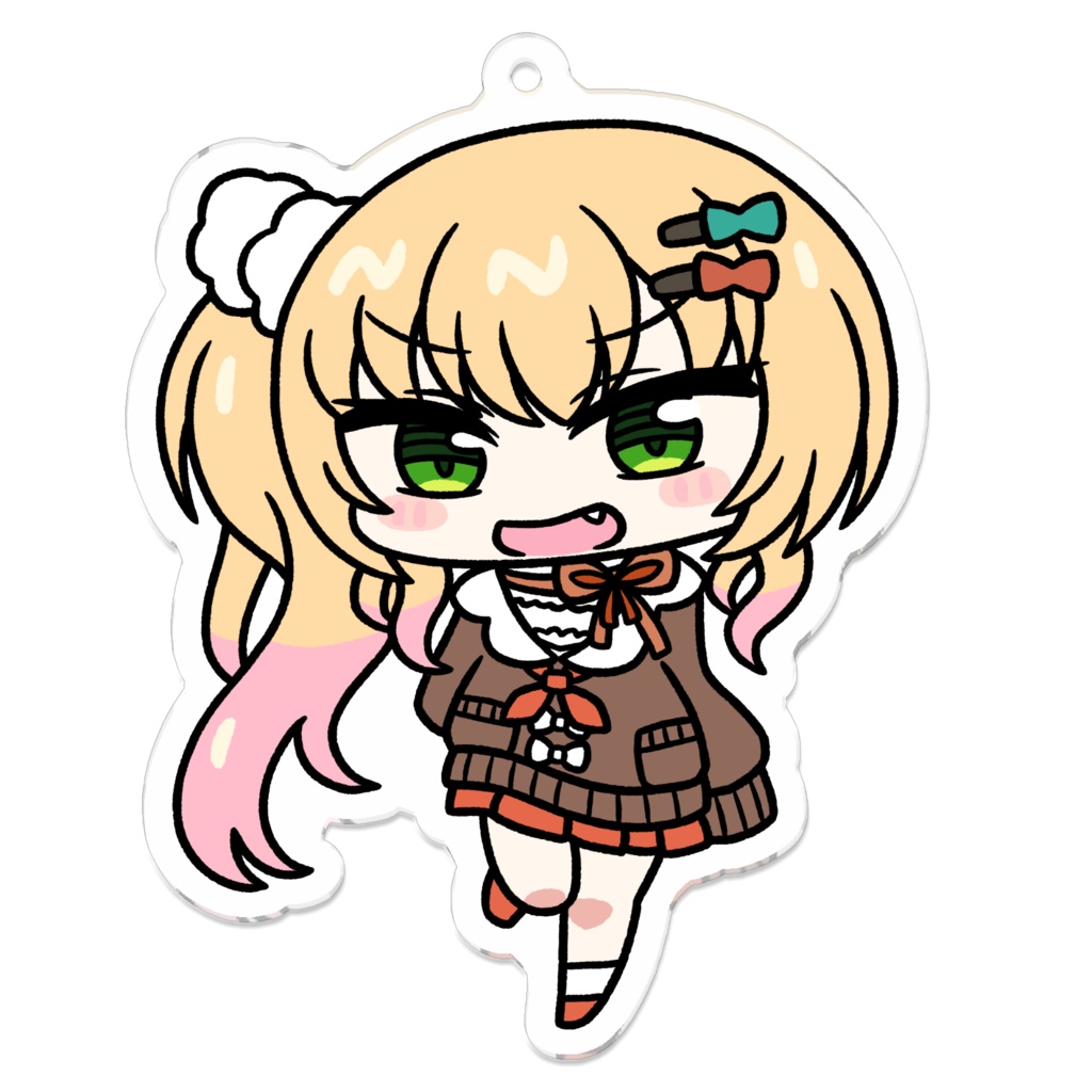 【非公式】桃鈴ねね【アクリルキーホルダー】