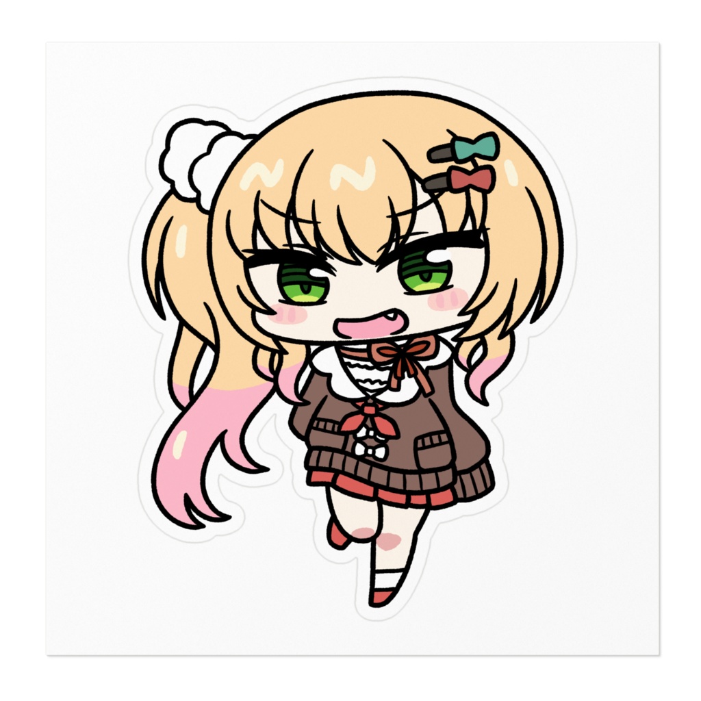 【非公式】桃鈴ねね【ステッカー】
