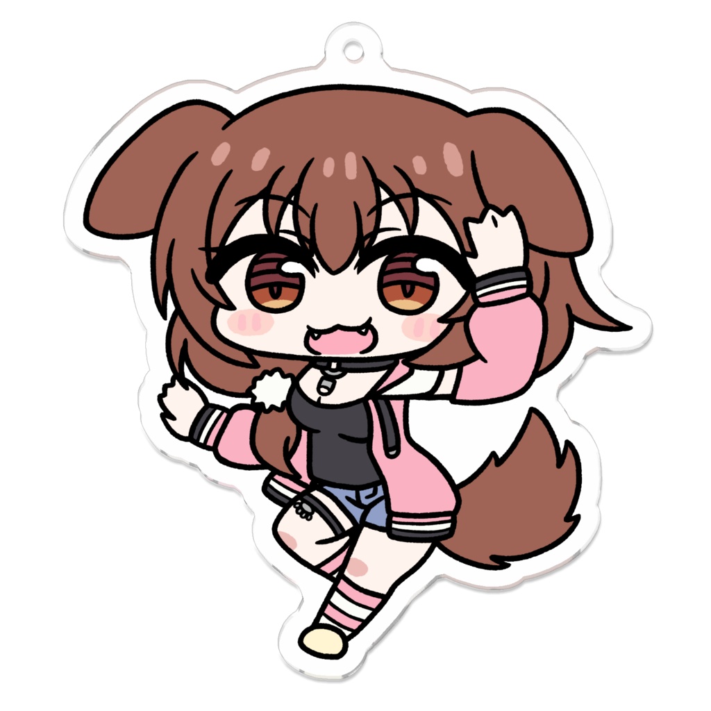 【非公式】戌神ころね【アクリルキーホルダー】