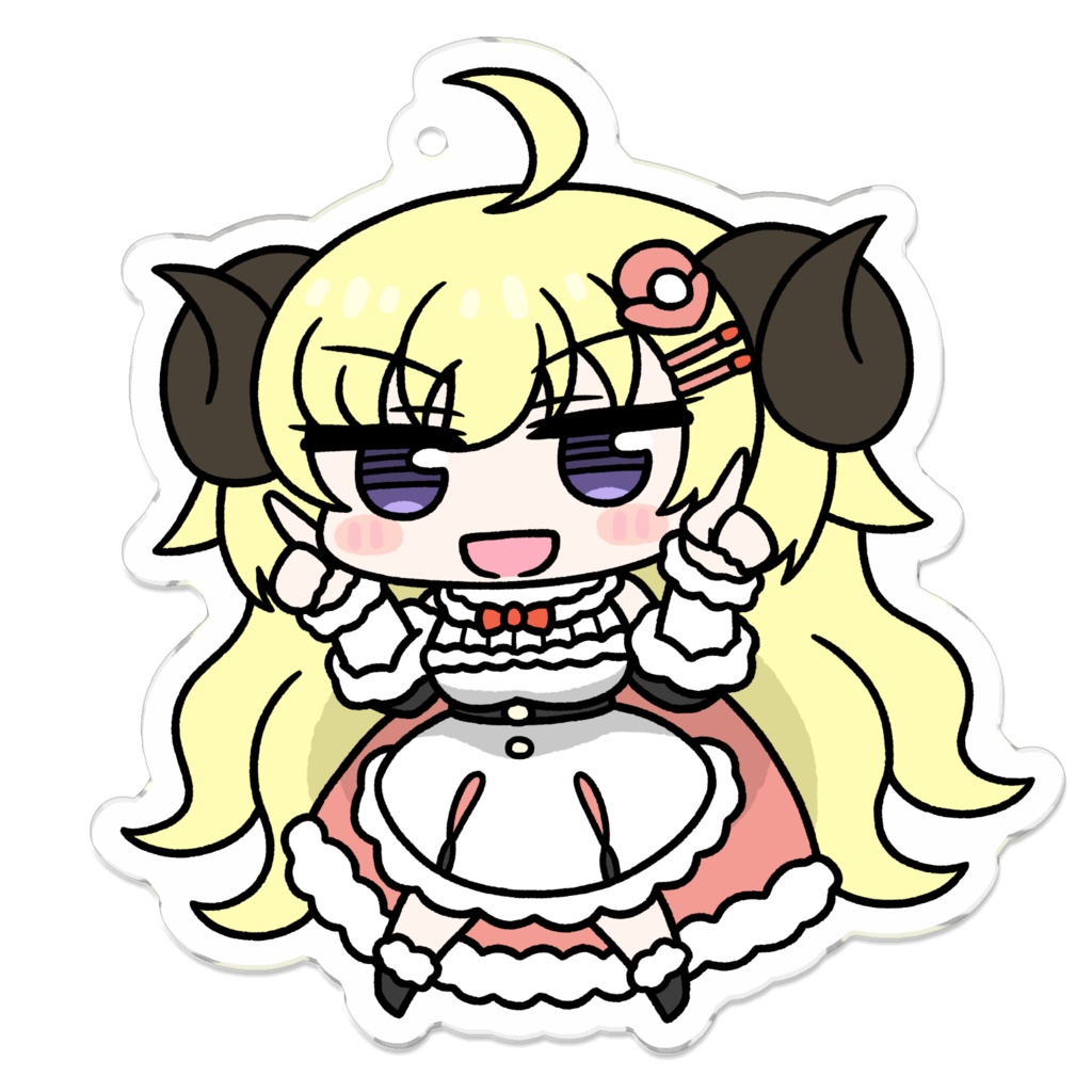 【非公式】角巻わため【アクリルキーホルダー】