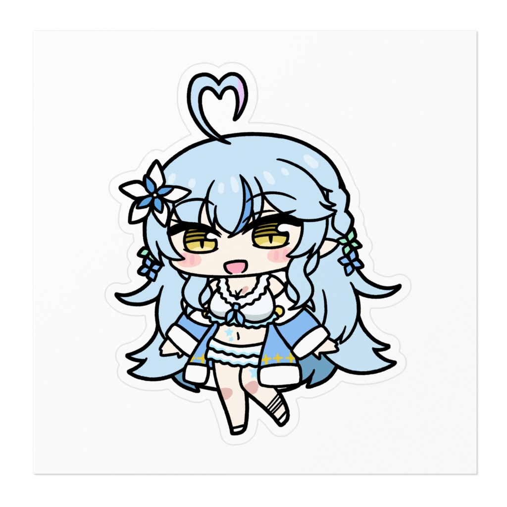 【非公式】雪花ラミィ【ステッカー】