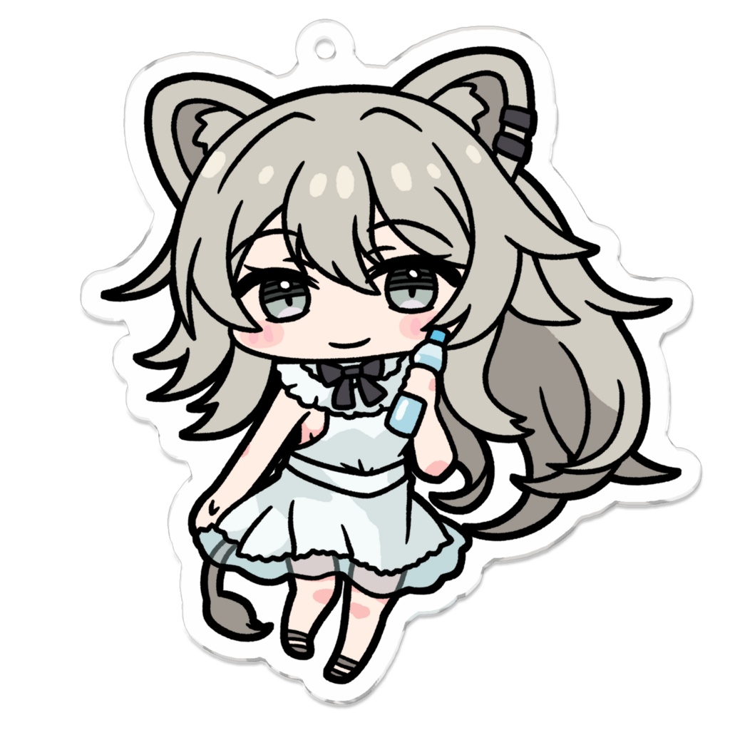 【非公式】獅白ぼたん【アクリルキーホルダー】