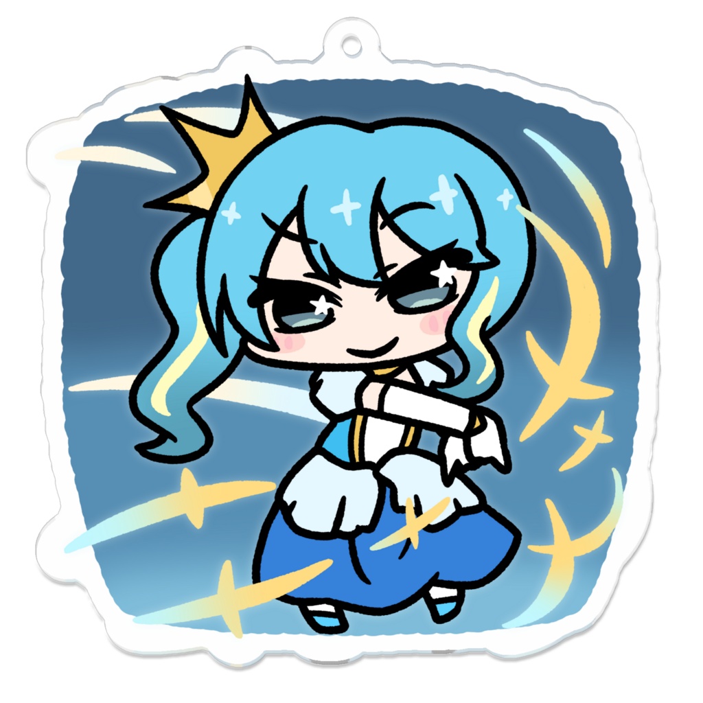 【非公式】星街すいせい【アクリルキーホルダー】