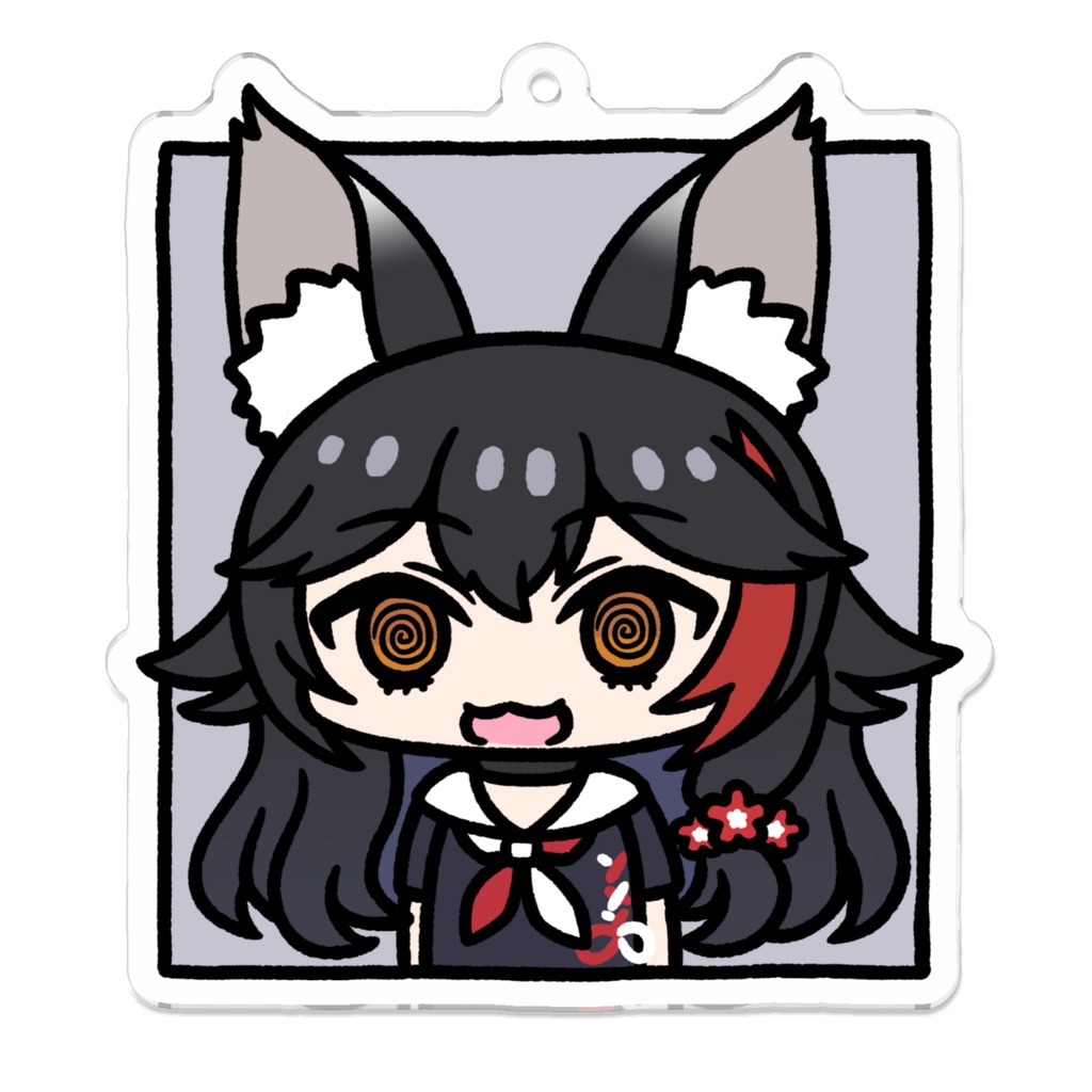 【非公式】大神ミオ【アクリルキーホルダー】