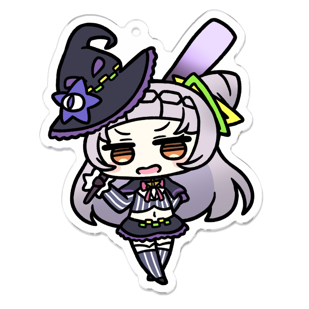 【非公式】紫咲シオン【アクリルキーホルダー】