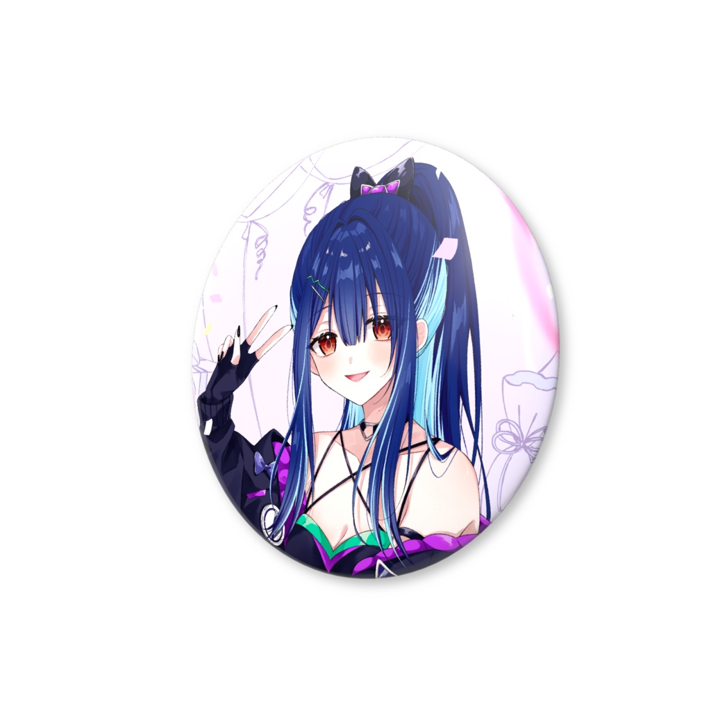 1周年記念缶バッジ (56mm)