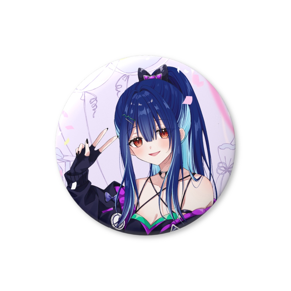 1周年記念缶バッジ (56mm)