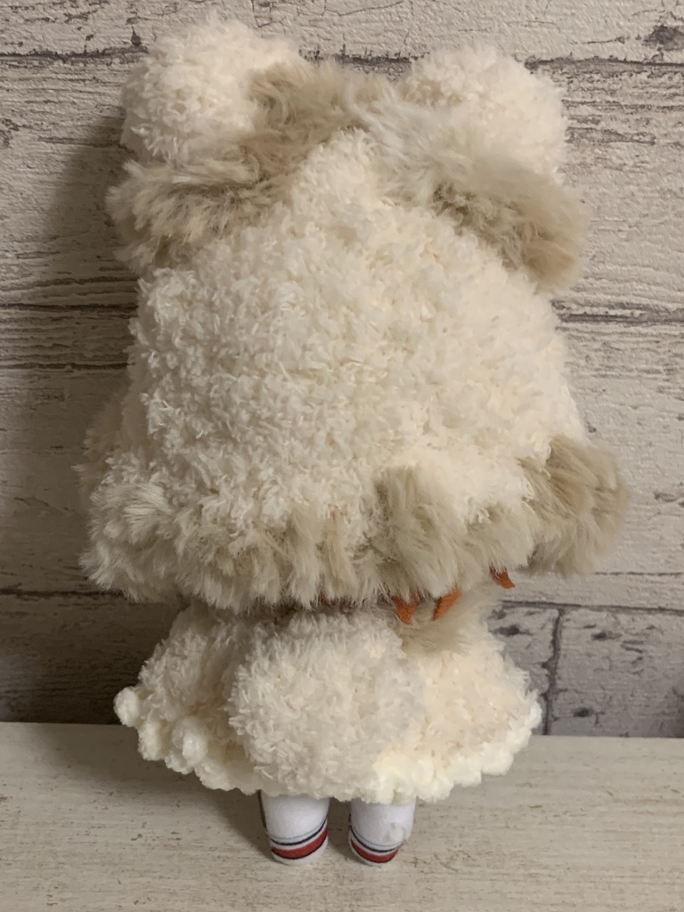 【16cmぬい用】うさぎポンチョ(色多種ご用意)