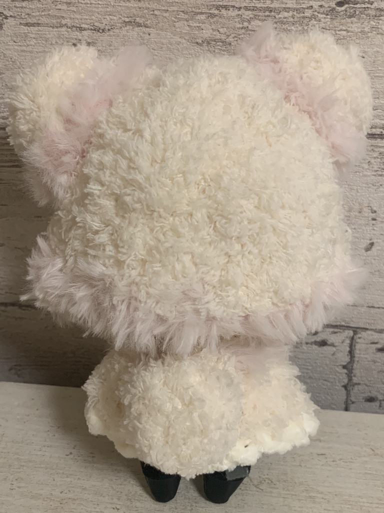 【16cmぬい用】くま耳ぽんちょ(色多数ご用意有)