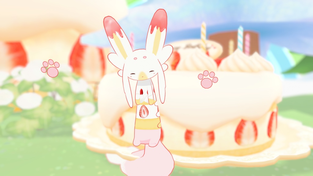 【無料/Free】ムルデコケーキテクスチャ【ムルル対応】