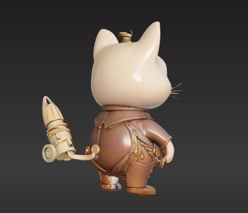 スチームパンクな猫その5 ロボット VRC VRchat