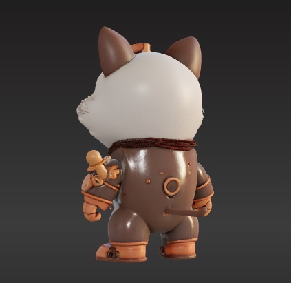 スチームパンクな猫その7 ロボット VRC VRchat