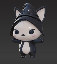 ちっちゃい魔法使いの猫　VRC　CRchat