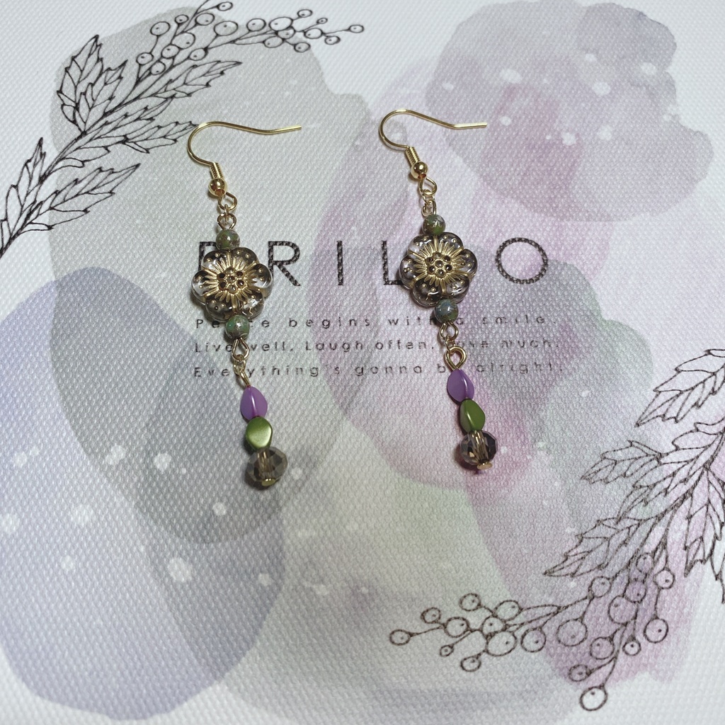 鯉月イメージピアス