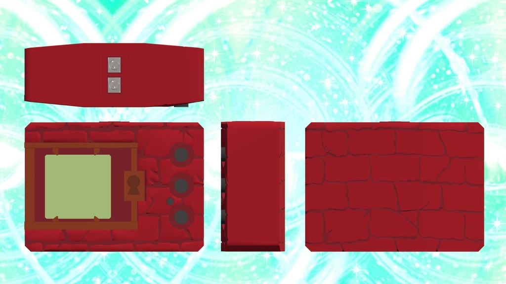 【3Dモデル】初代デジモンのギア