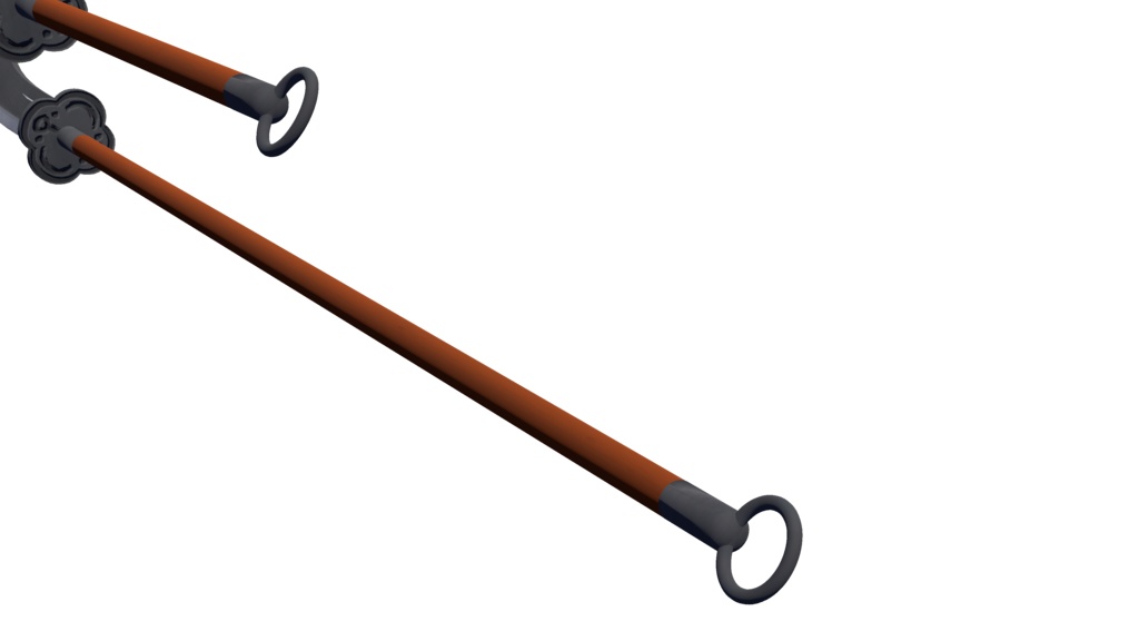 【3Dモデル】中華武器、朴刀