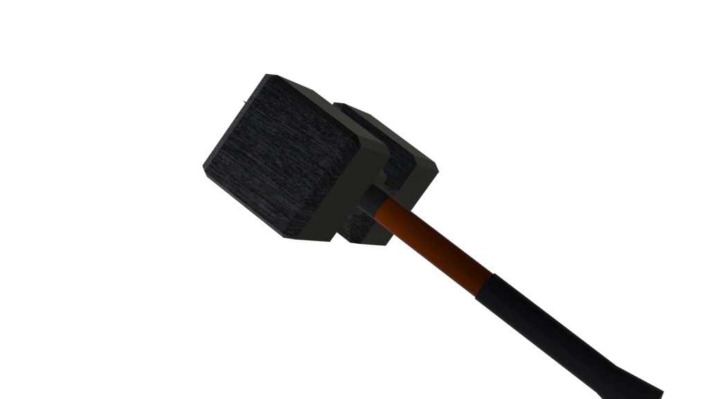 【3Dモデル】バトルハンマー