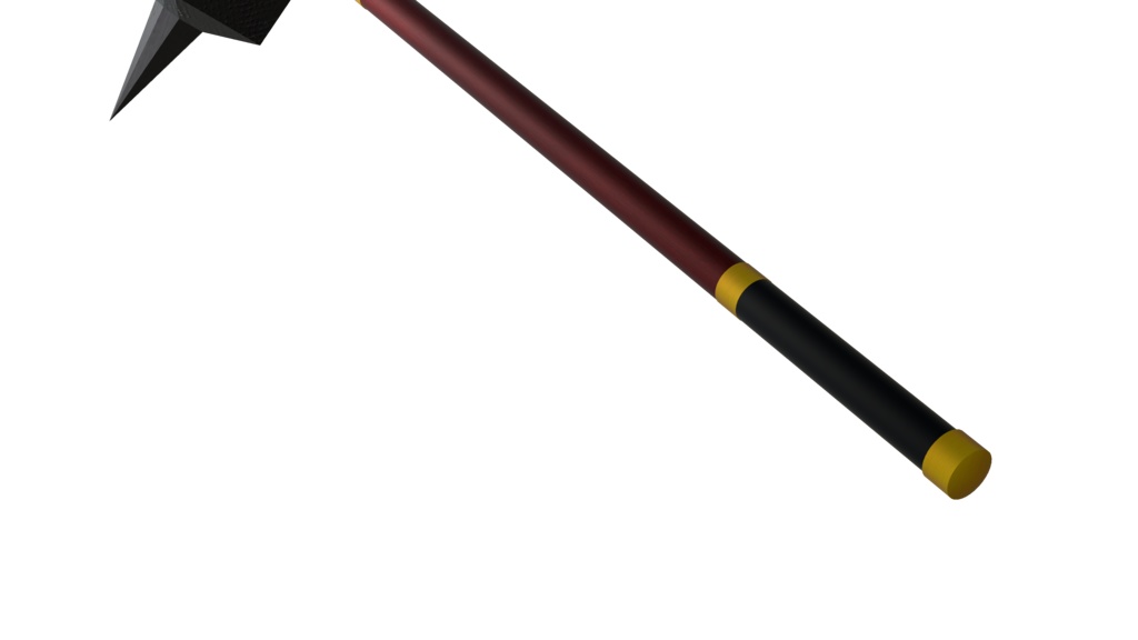 【3Dモデル】バトルハンマー