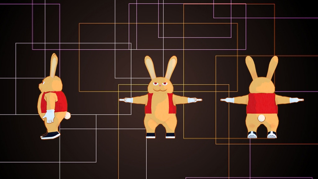 【3Dモデル】マッドラビット