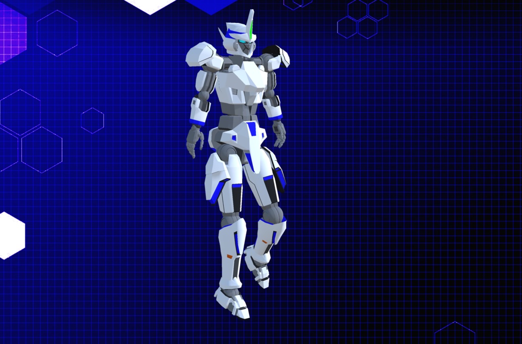 【3Dモデル】巨大ロボット バーチャルゴーレム-クルス