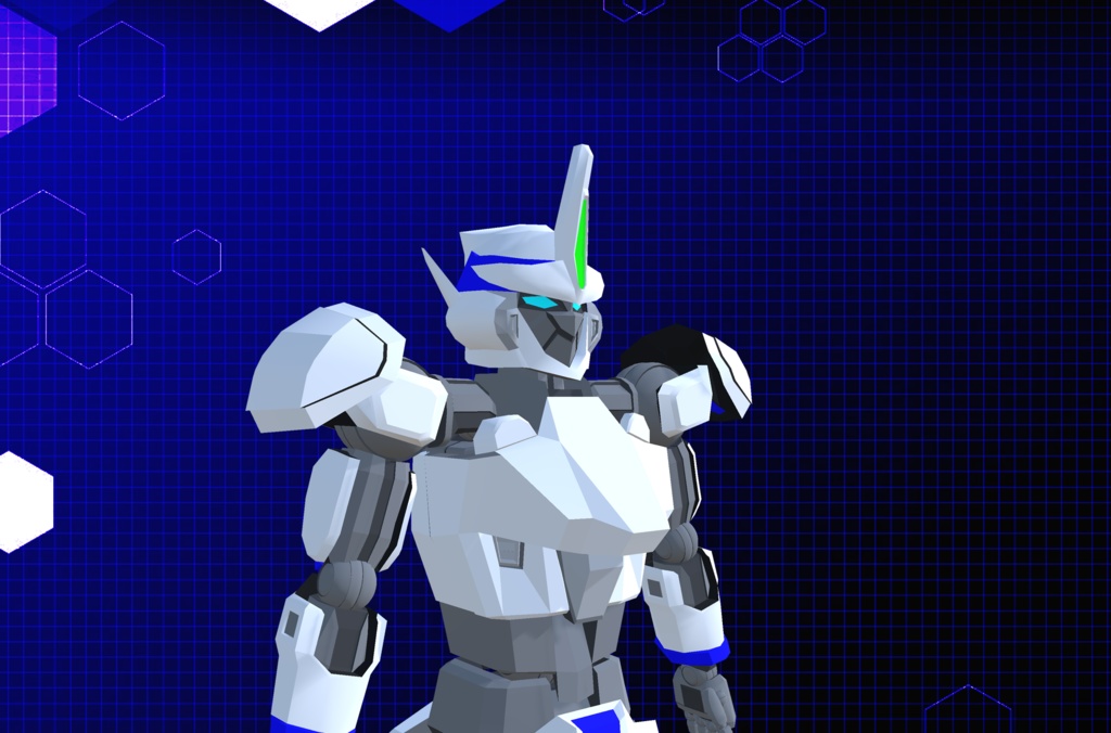 【3Dモデル】巨大ロボット バーチャルゴーレム-クルス