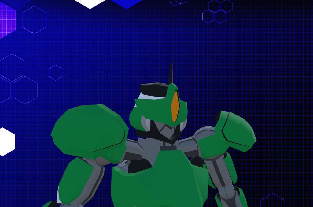 【3Dモデル】巨大ロボット バーチャルゴーレム-ホブゴブリン