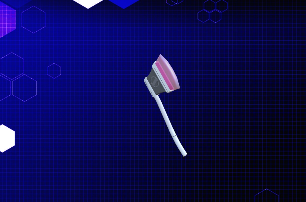 【3Dモデル】ビームアックス、ビームサブマシンが、機動兵器用シールド、機動武装セット2