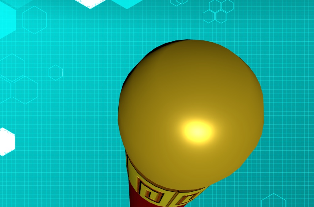 【3Dモデル】中華武器、如意棒