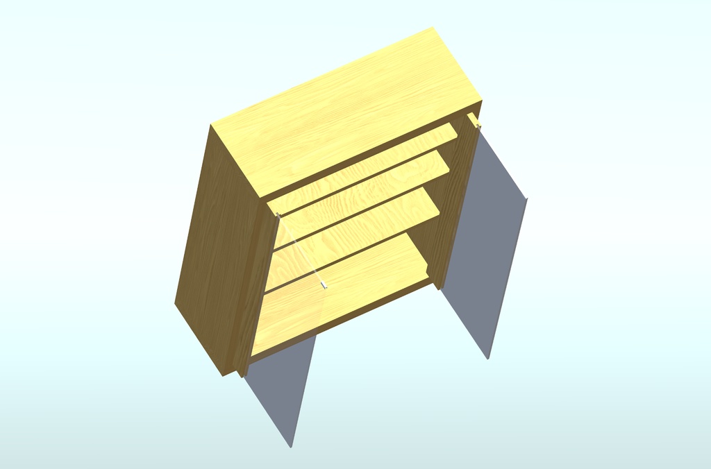 【3Dモデル】本棚