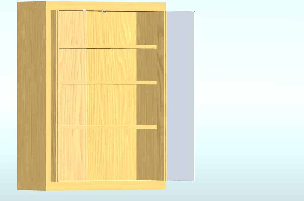 【3Dモデル】本棚