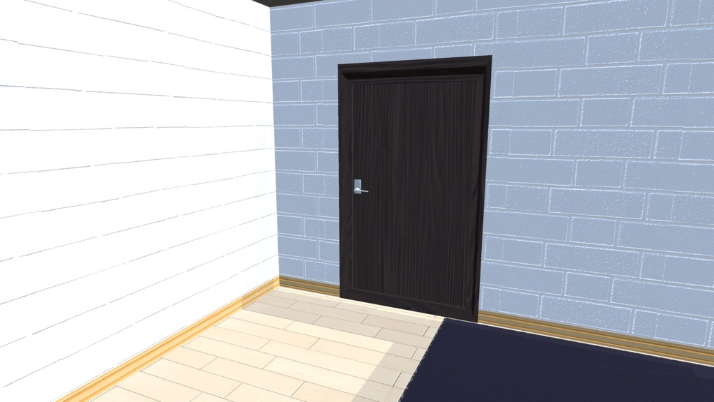 【3Dモデル】ワンルーム空室